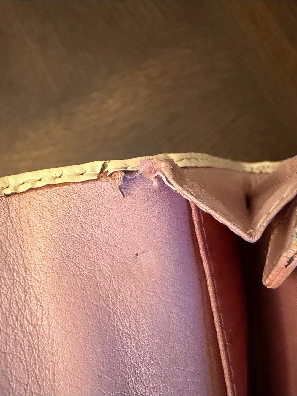 Christian Dior Galliano “2” vintage pink trotter continental wallet Pre-loved